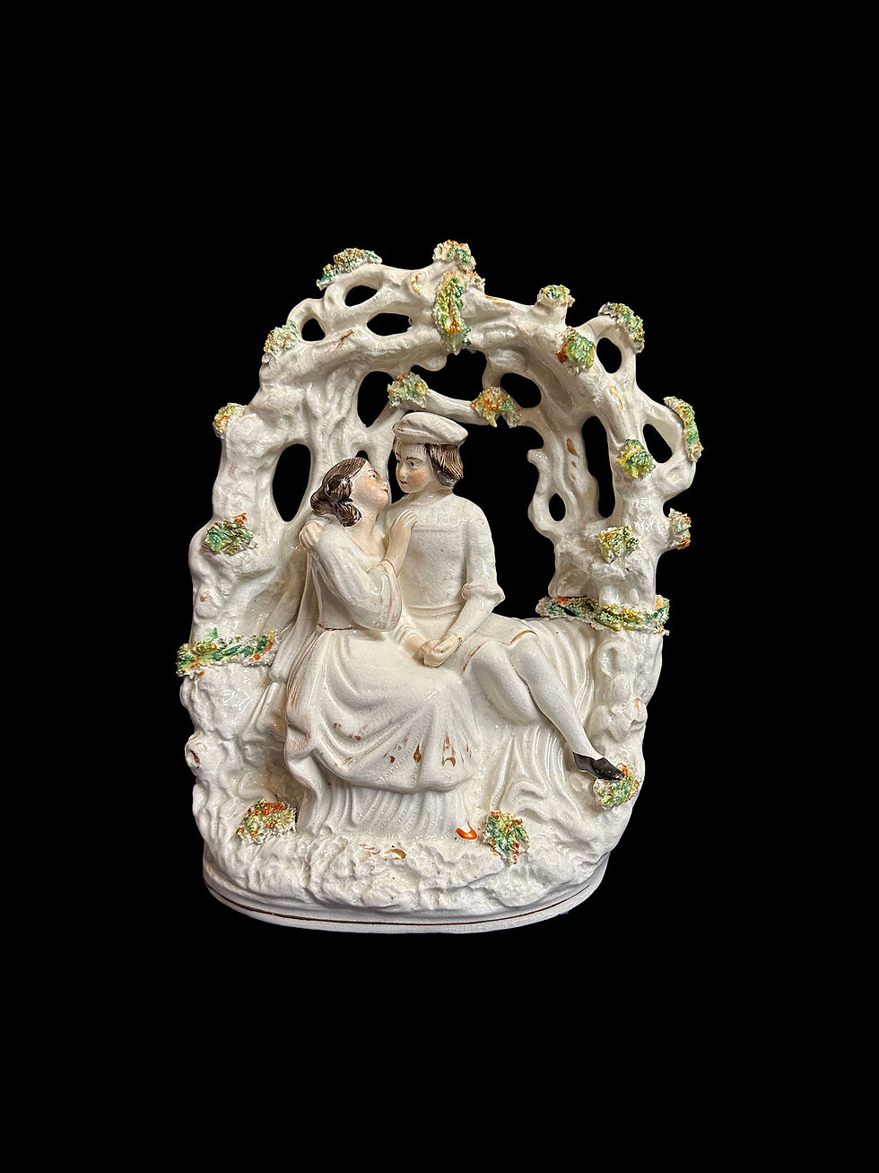 Lovers Seated Under Arbor