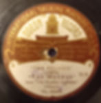 1909 cover of a gramophone recording of 'The Follies' and their song 'The Hookah' from 'The Nicotine Quartets'