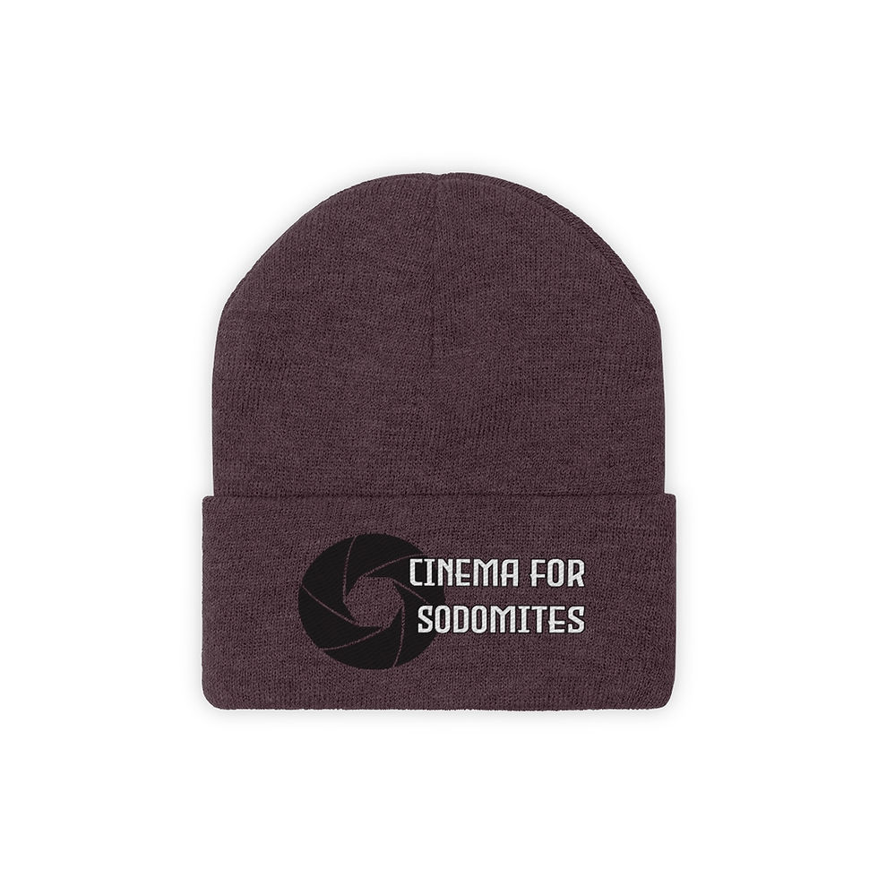 Thumbnail: Cinema for Sodomites Knit Beanie