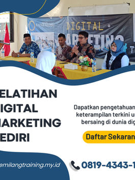 hub 0819-4343-1484, pelatihan digital marketing kediri dan nganjuk