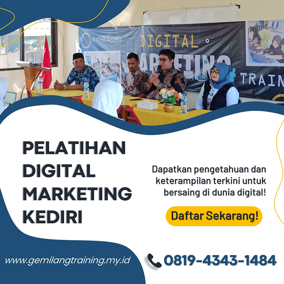 HUB 0819-4343-1484, lokasi kursus digital marketing di Kediri