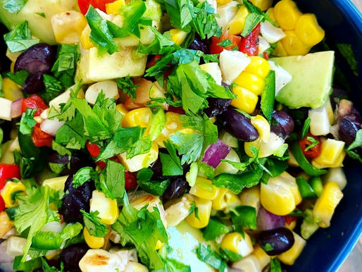 Grilled Corn and Black Bean Salsa