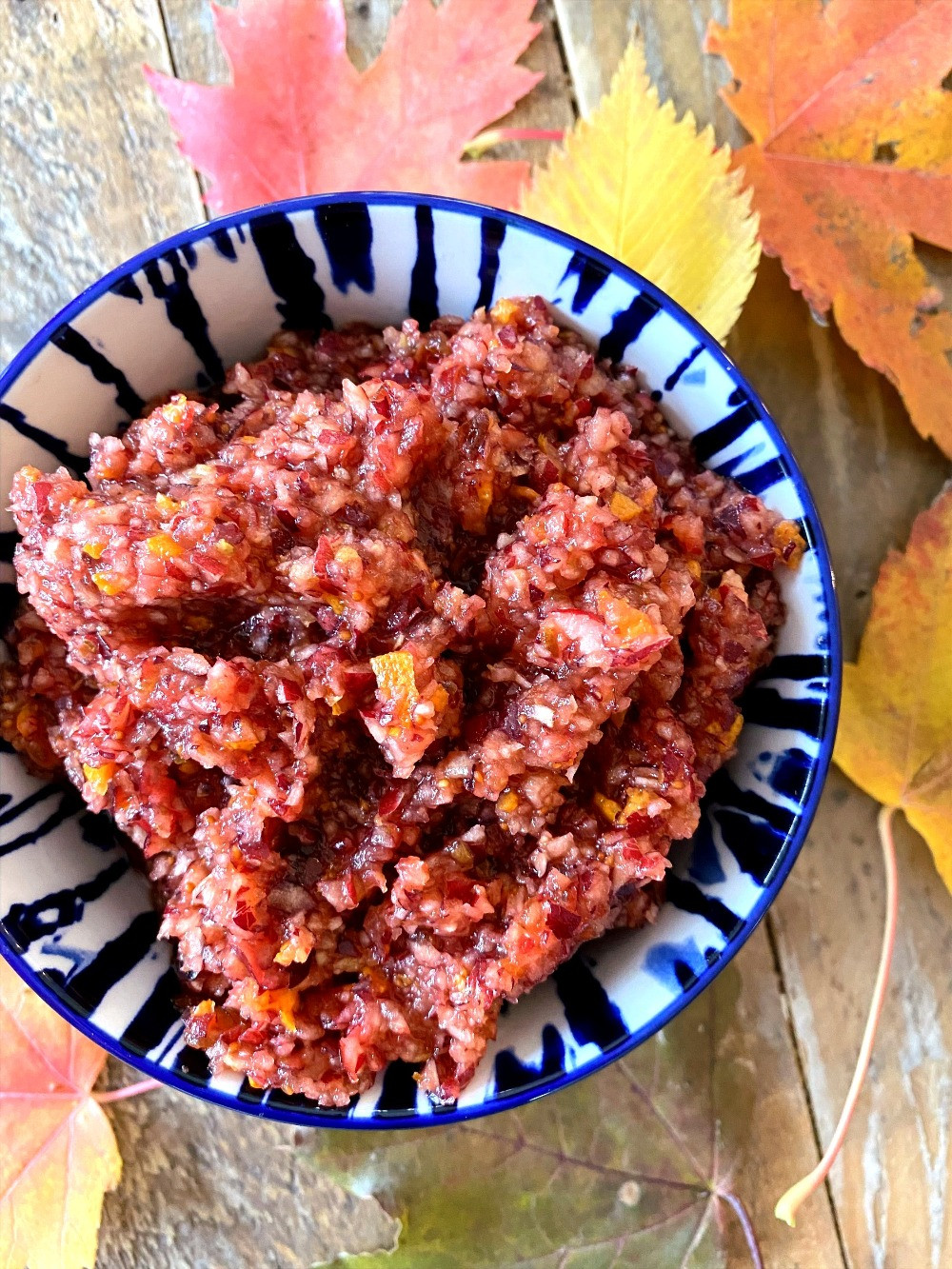 Paleo Cranberry Relish Recipe