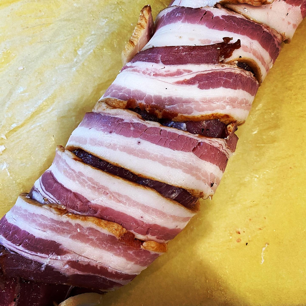 How to cook bacon wrapped pork tenderloin