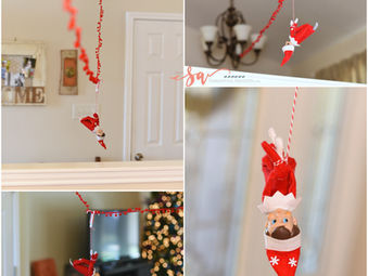 Our Elf on the Shelf Shenanigans - year 1