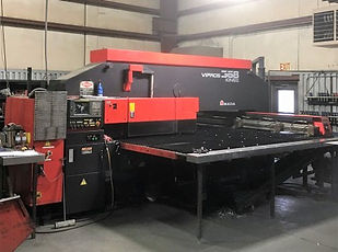 33 TON, AMADA,VIPROS 368 KING II, FANUC 18P CNC CONTROL,MFG:2001 INSTA