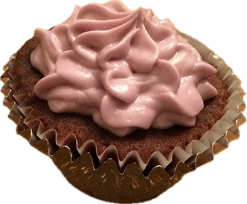 Purple Velvet Cupcake