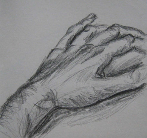 Zeichnung Hand