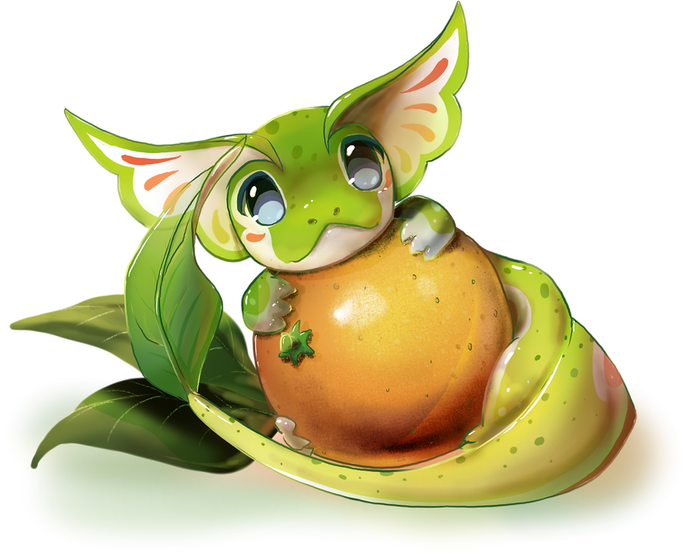 Illustration of Emstylauzer's character, Pomelo., 2018