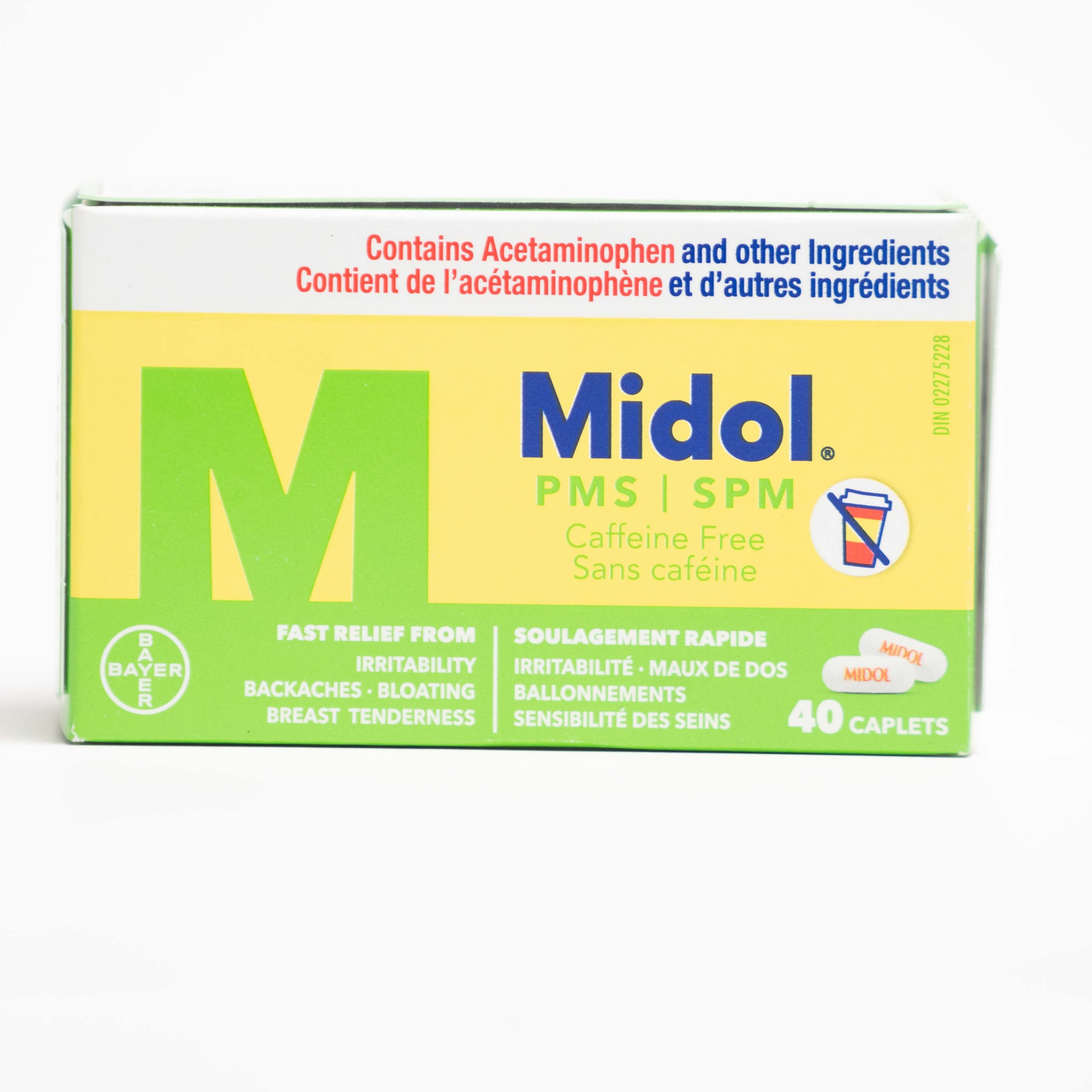 Midol PMS Relief Caffeine-Free