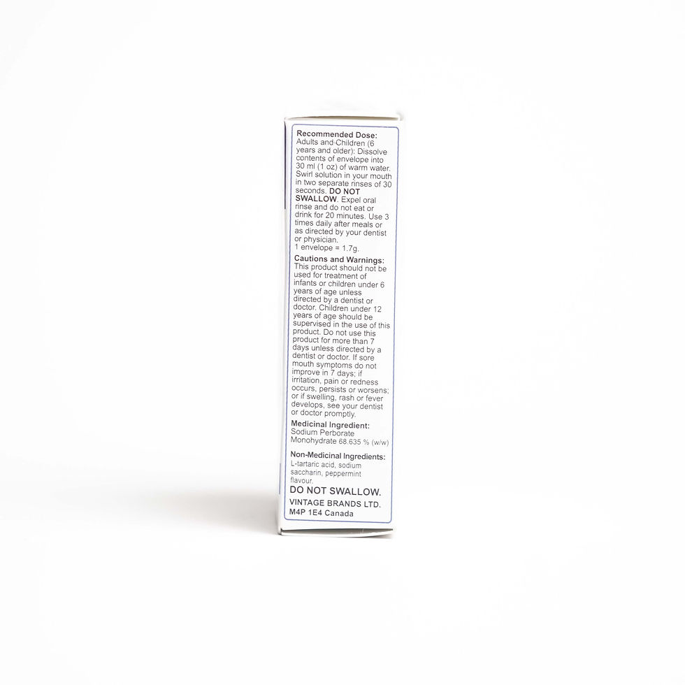 Thumbnail: Amosan Mint Oral Antiseptic Rinse 1 Box