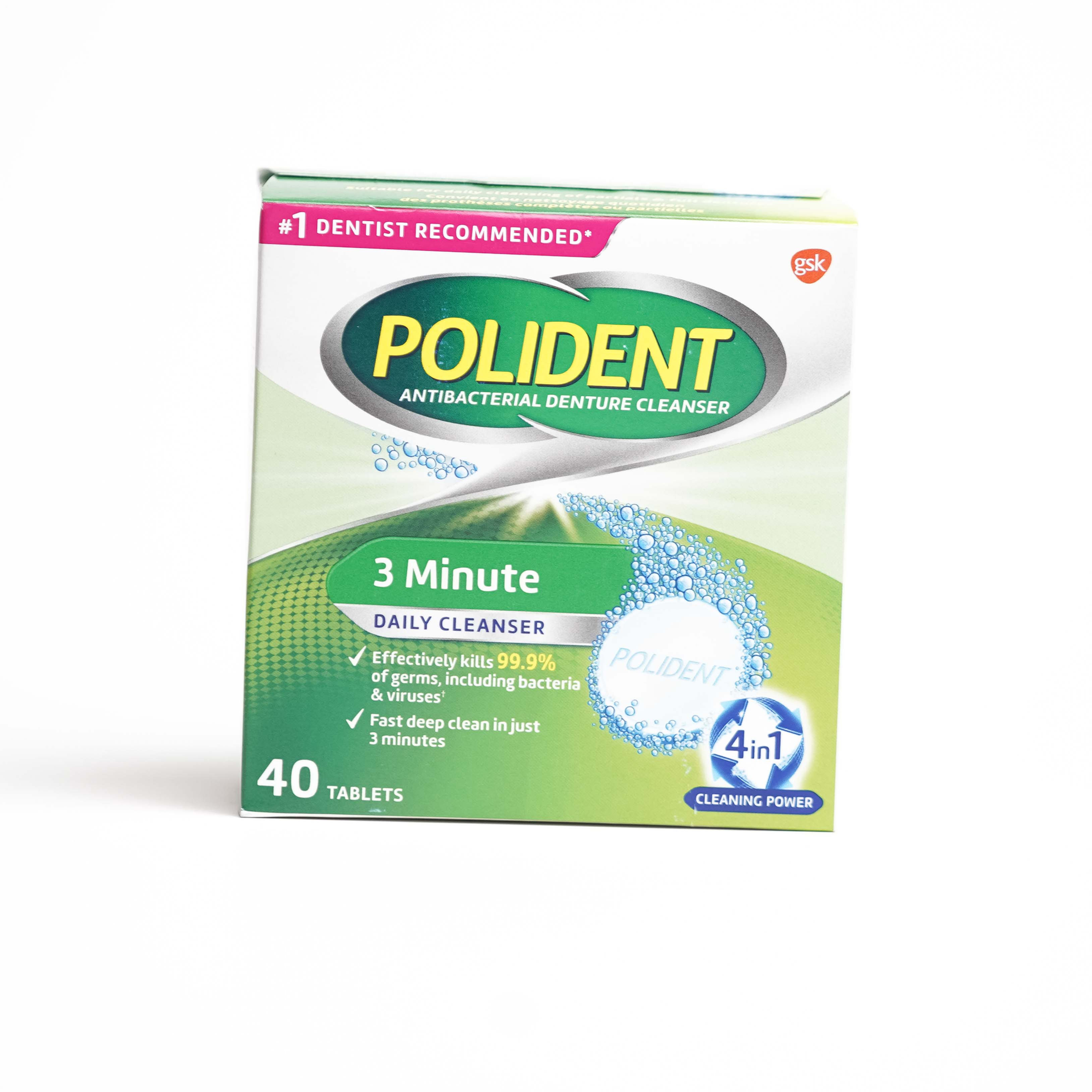 Polident 3 Minute Daily Denture Cleanser
