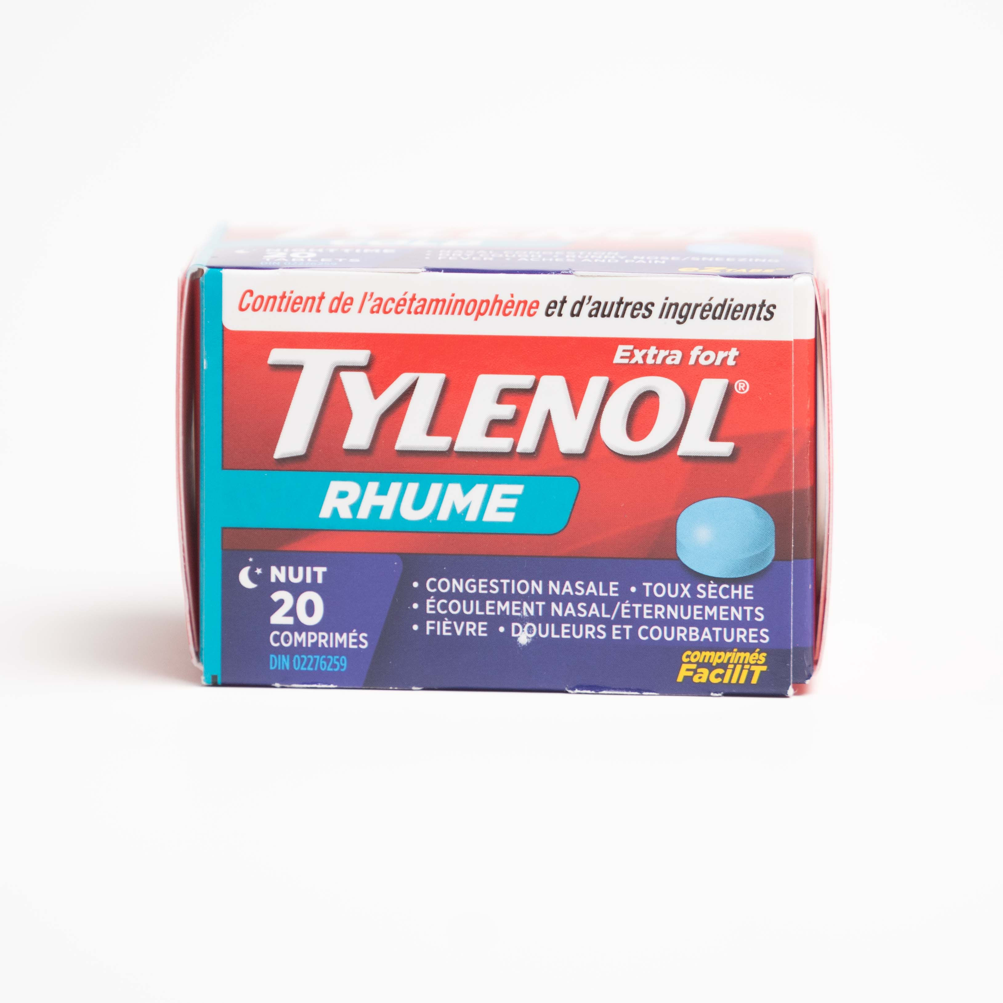 Tylenol Cold ES Tab Nite 20EA