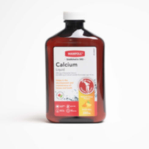 Wampole Calcium Liquid Sugar Free Natural Citrus Flavor