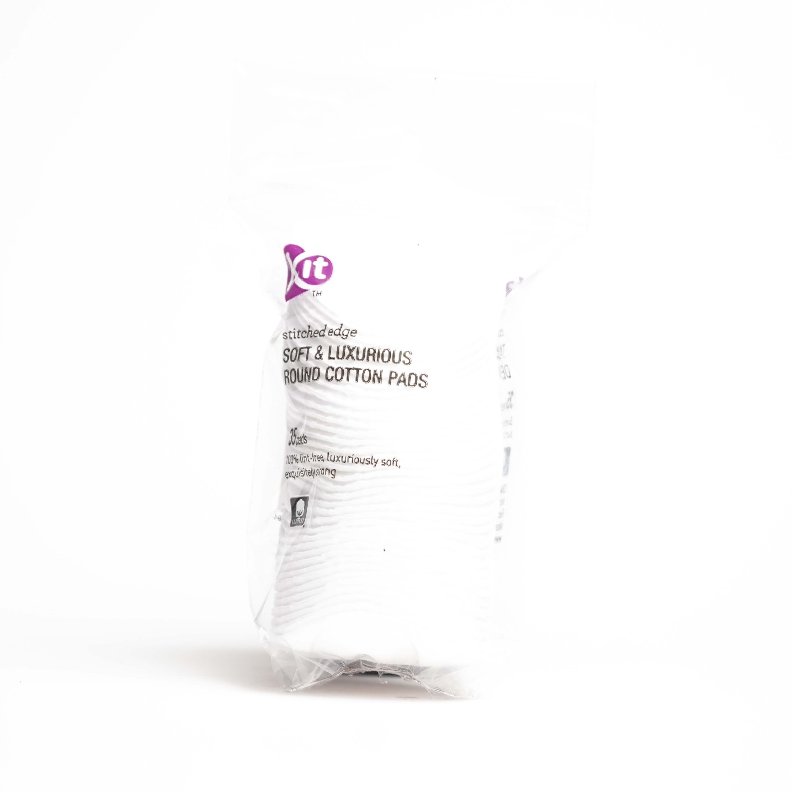 KIT COSMETIC PADS ROUND TRAVEL SIZE 35