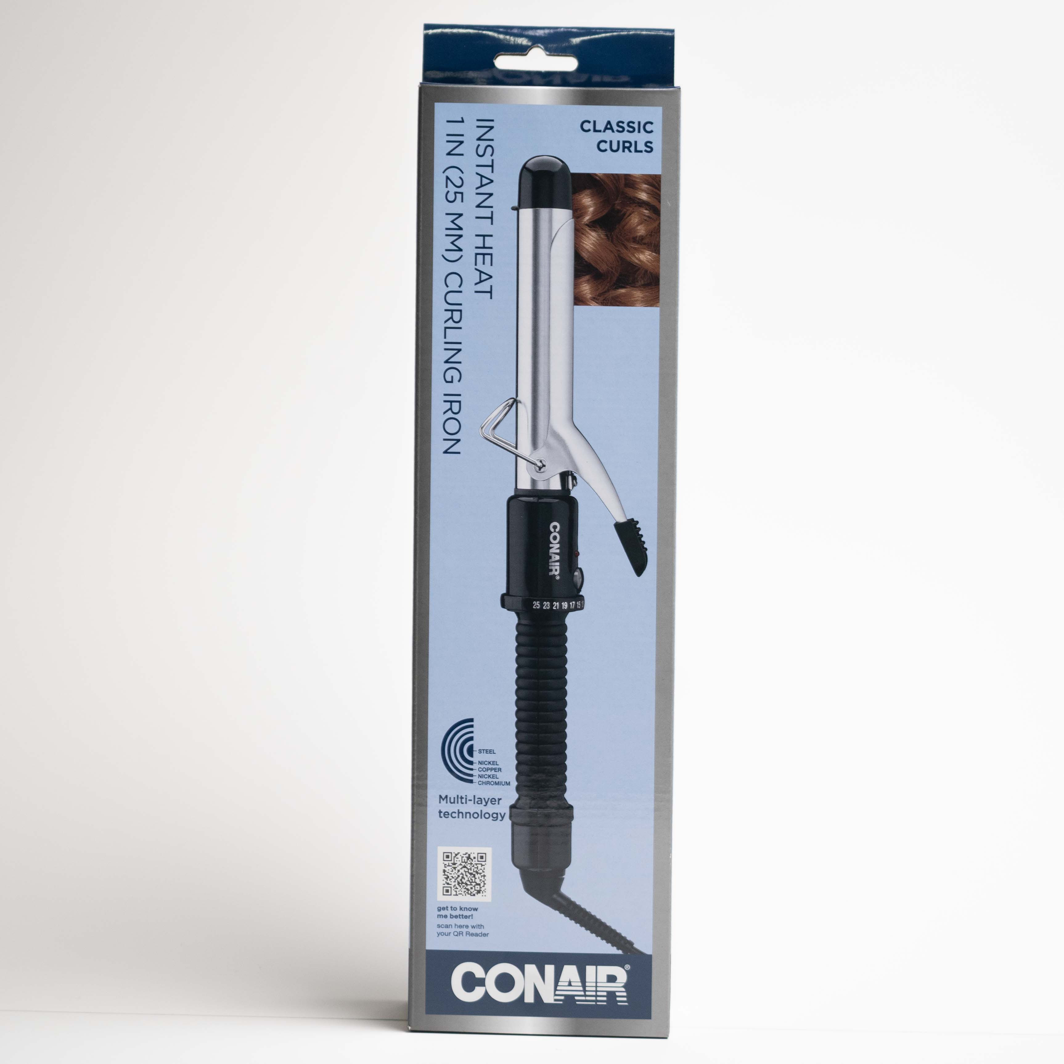 Conair 1" Instant Heat Ceramic Curling Iron