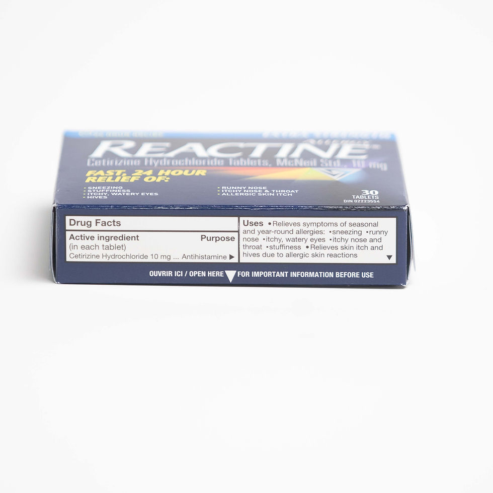 Thumbnail: Reactine Extra Strength 24Hr Relief 30 Tabs