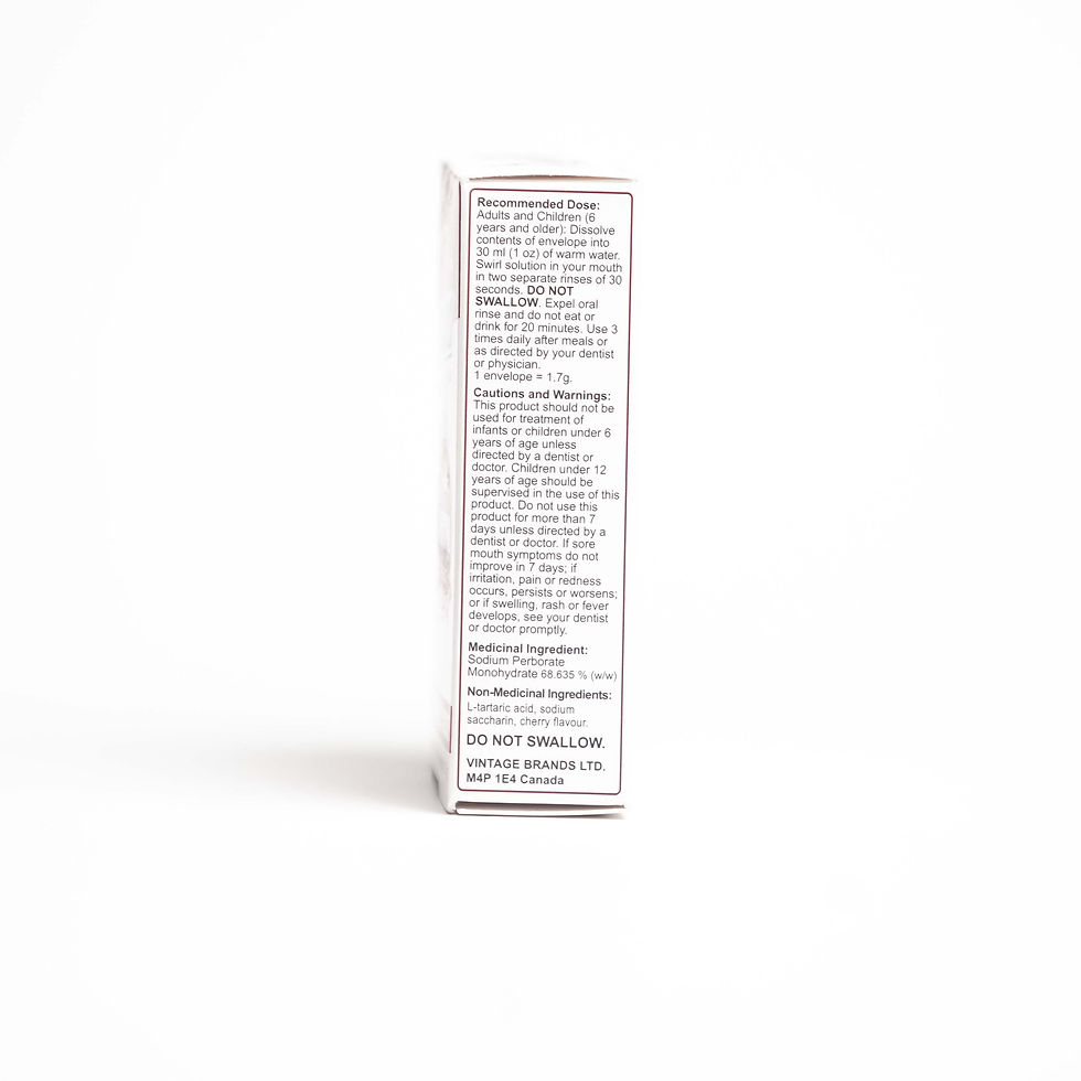 Thumbnail: Amosan Oral Antiseptic Rinse 12 Count
