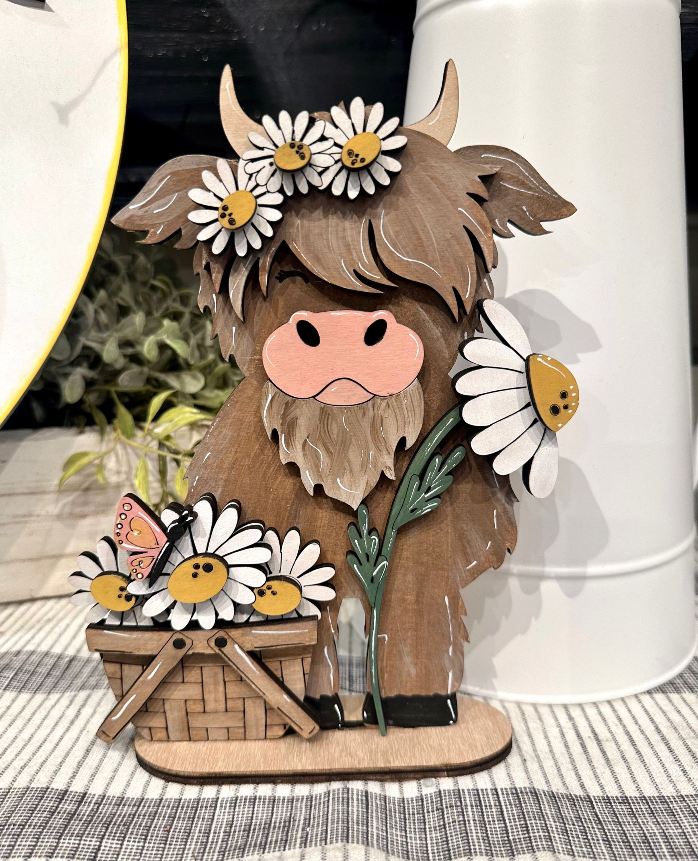 Highland cow mini (5.6x8.8)