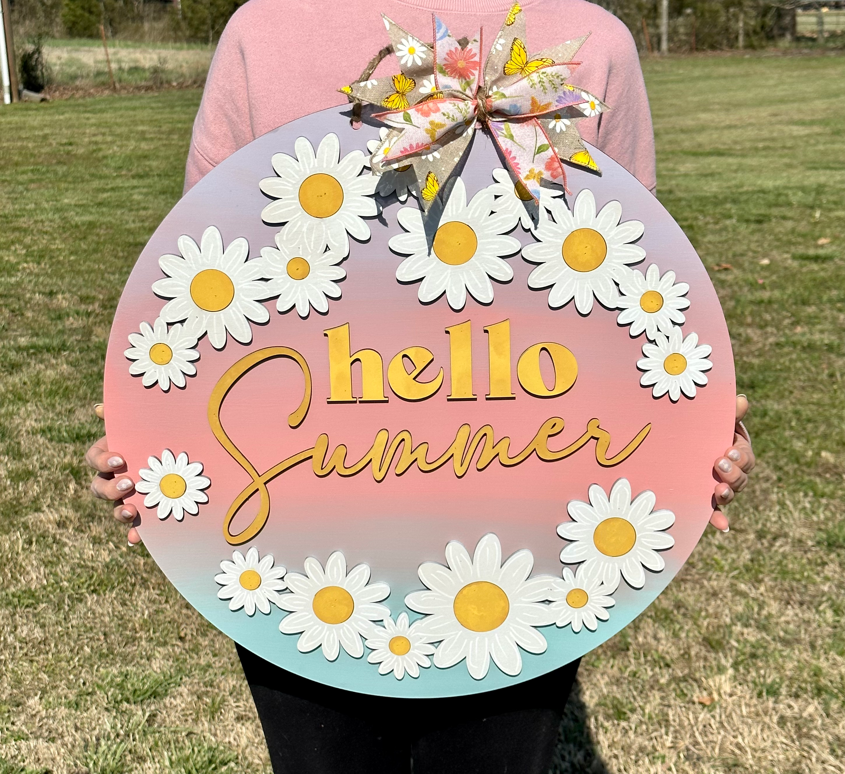 hello summer daisies