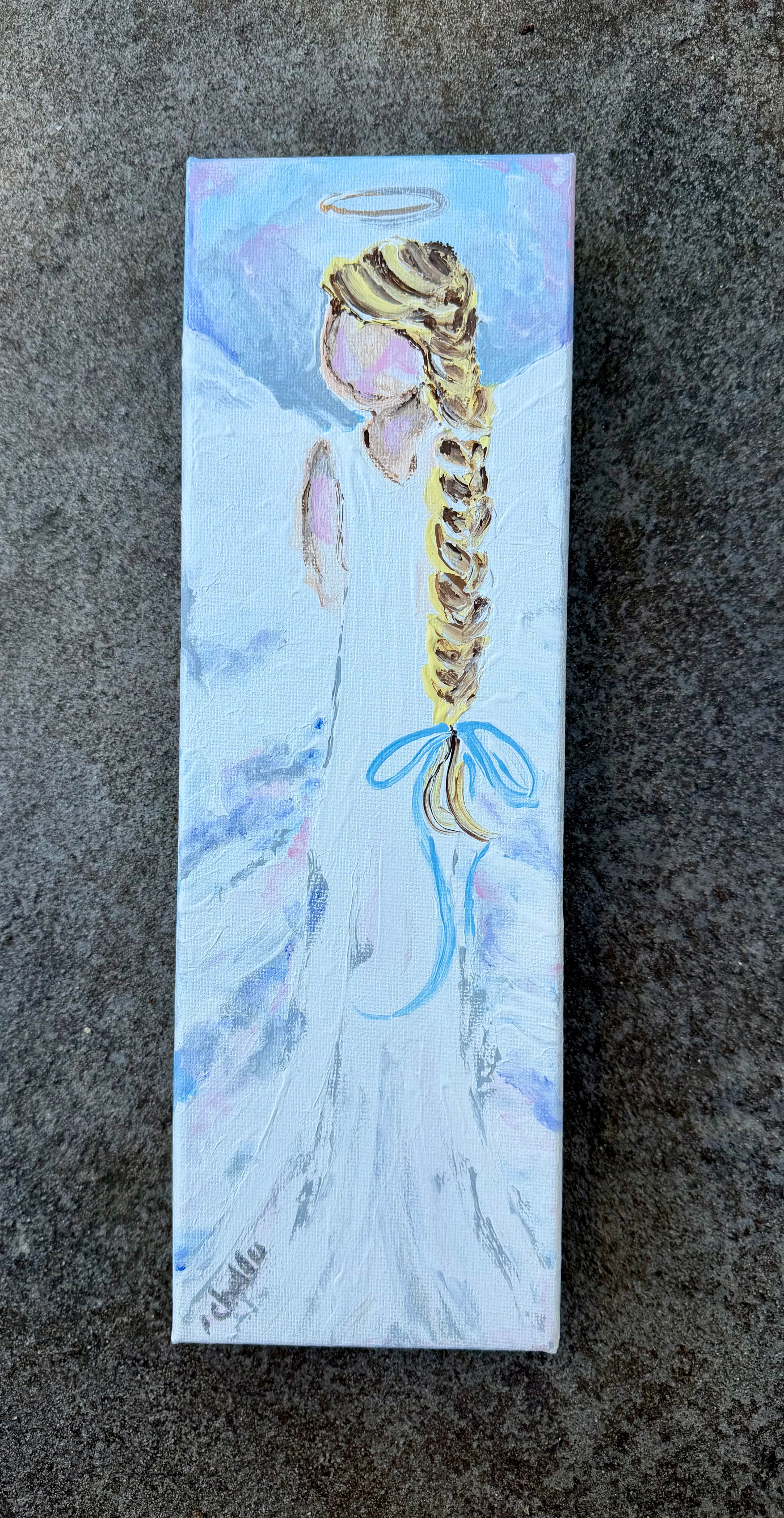 Blonde Hair Angel Bookmark