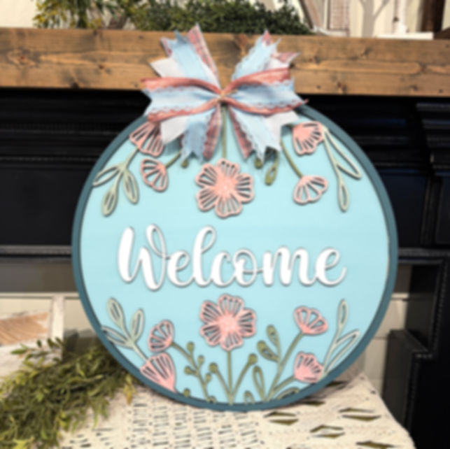Welcome Floral