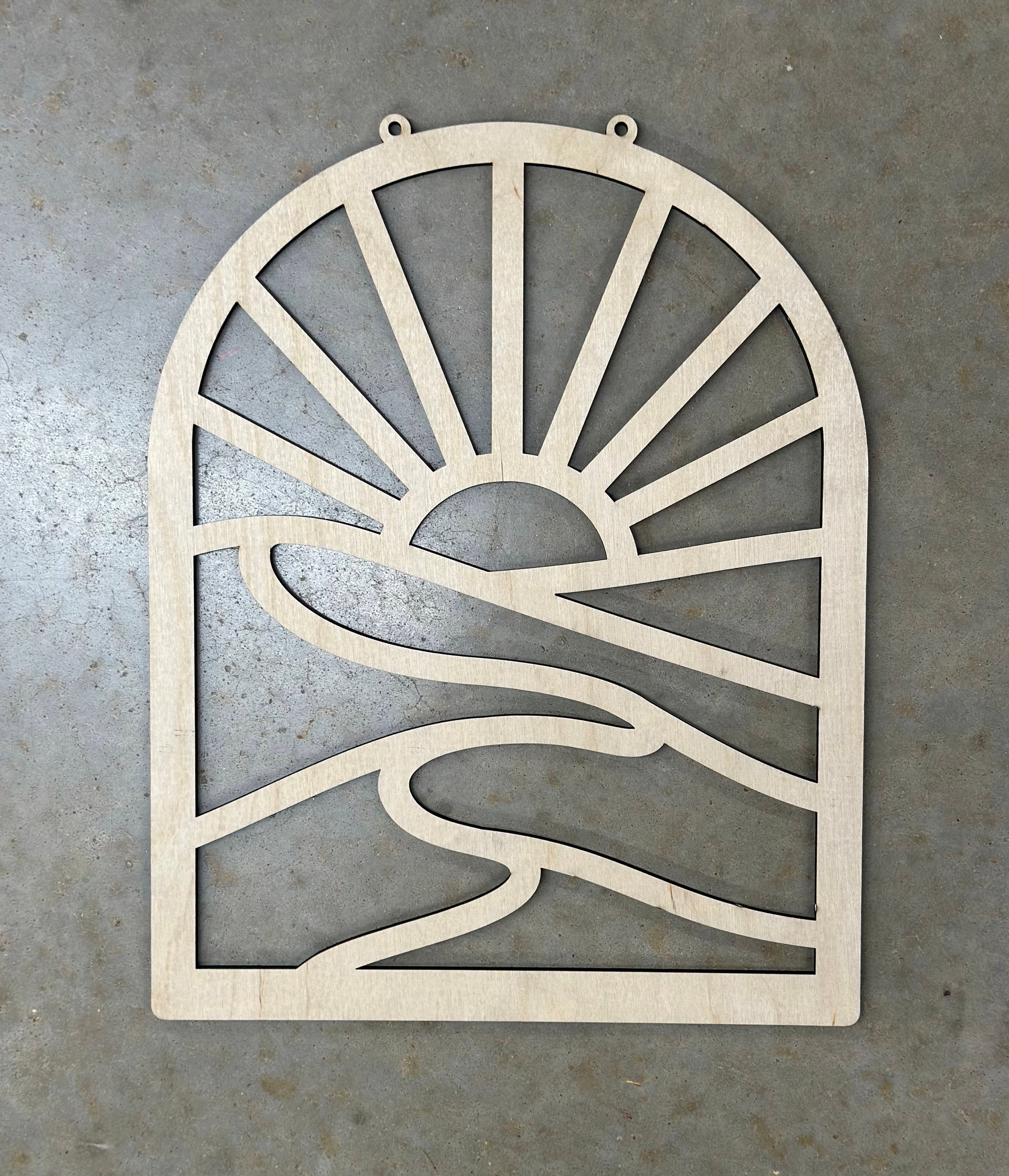 Sunburst  suncatcher