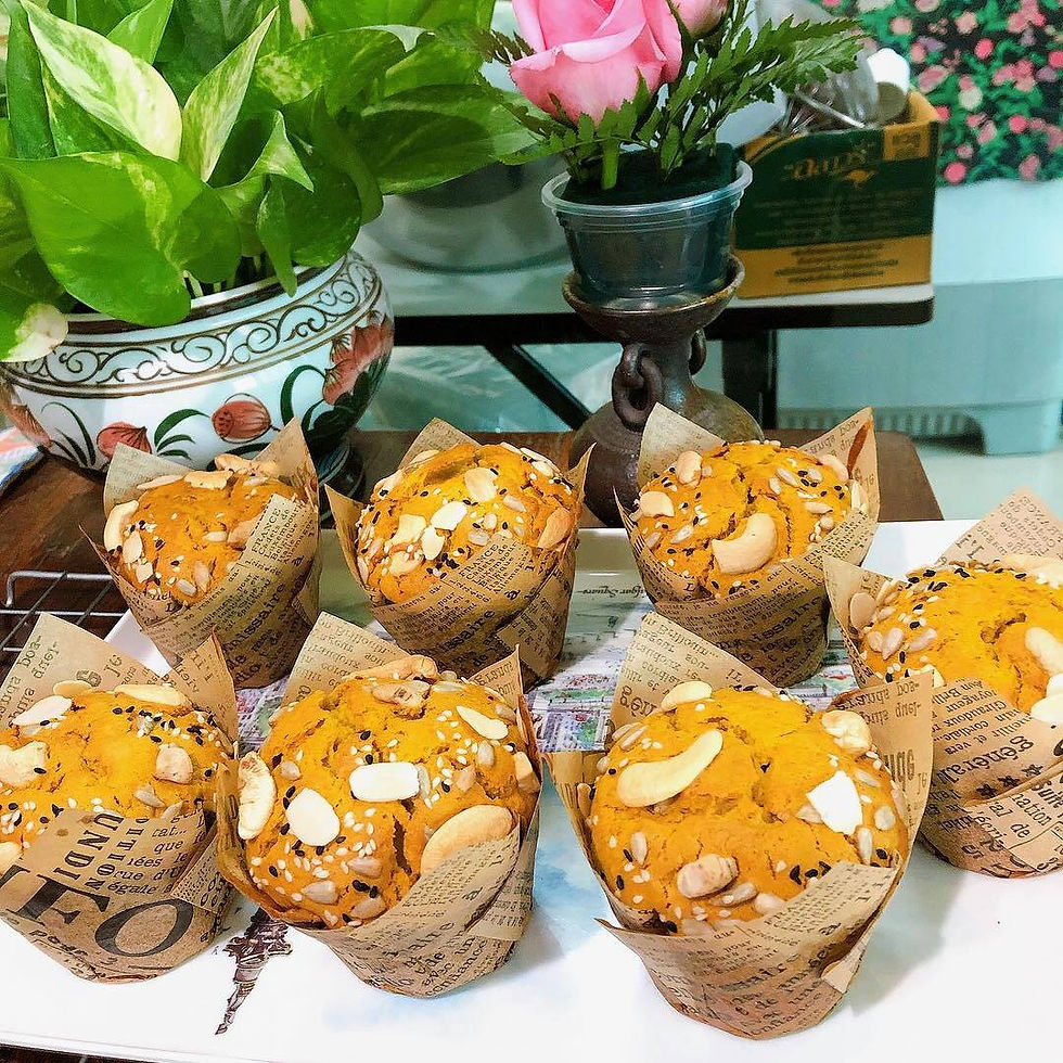 ภาพขนาดย่อ: เค้กฟักทอง Pumpkin Cake🎃