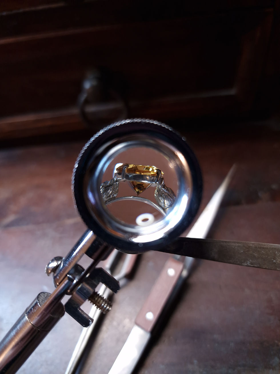 Thumbnail: Bague Bourgeons Citrine