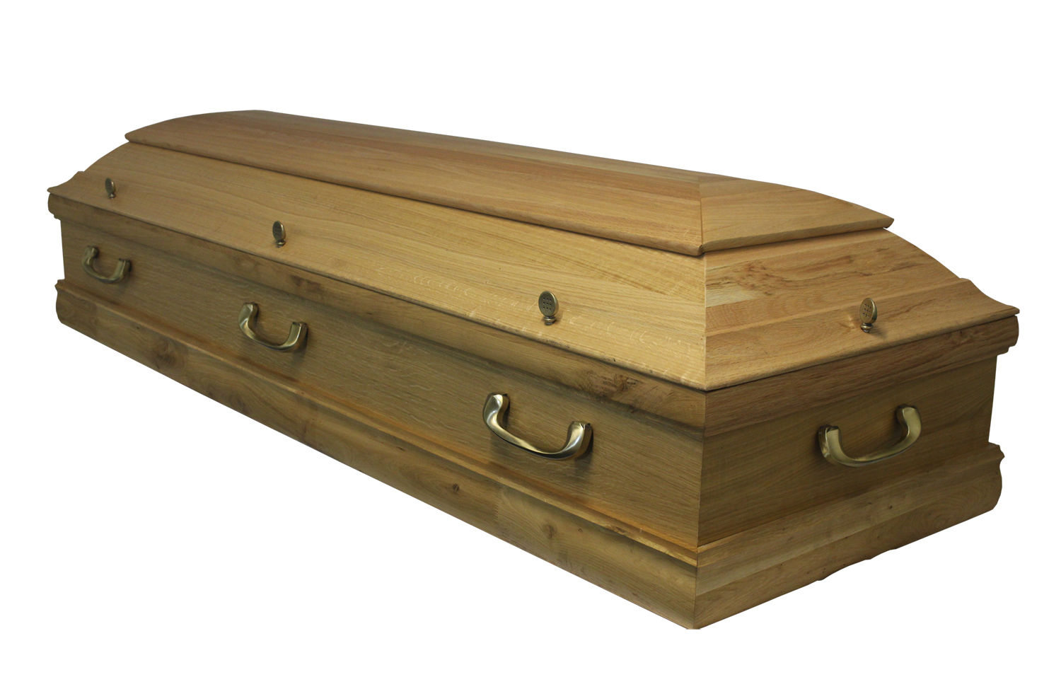 Massief eikenhouten kist