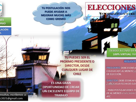 Tú puedes ser el próximo presidente o director del Colegio ATC Chile