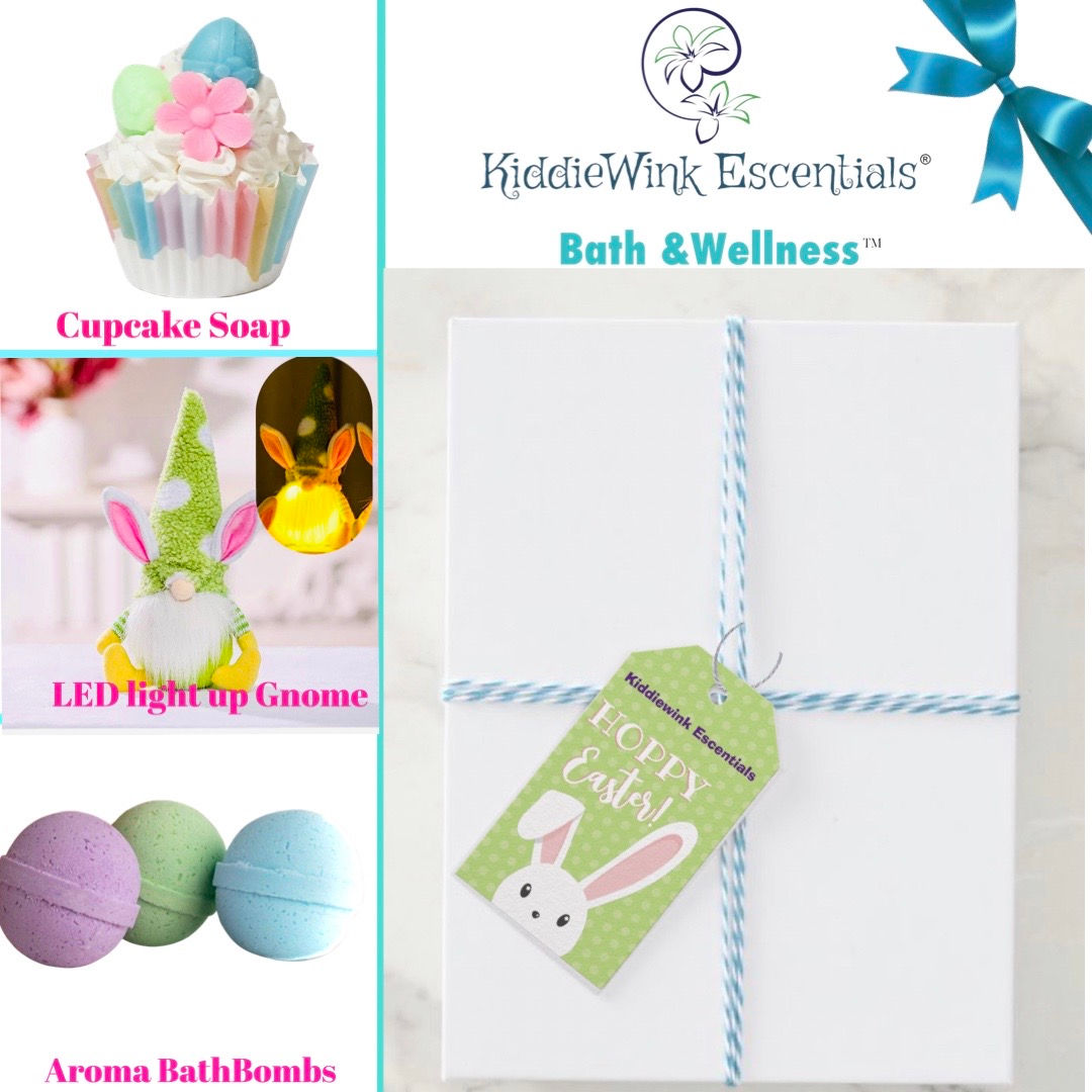 Easter Bath & Wellness Gift Box: green