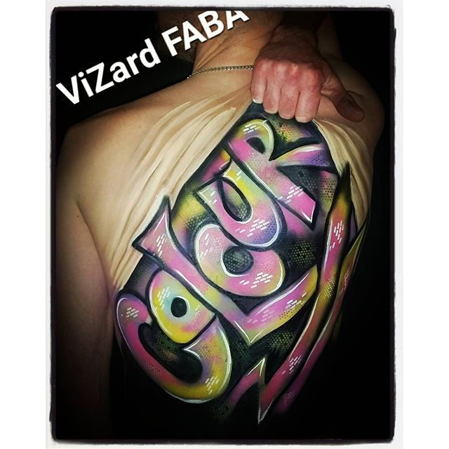 Day 11 #march #challenge _#colour #color #rippedskin #skin #graffiti #mistair #airbrush #facepaint #facepainting #facepainter #bodyart #body