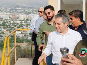 *Encabeza Omar Del Valle Colosio supervisión de planta potabilizadora en Hermosillo