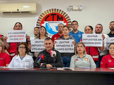 CTM Hermosillo convoca 40 mil trabajadores para conmemorar el Día del Trabajo