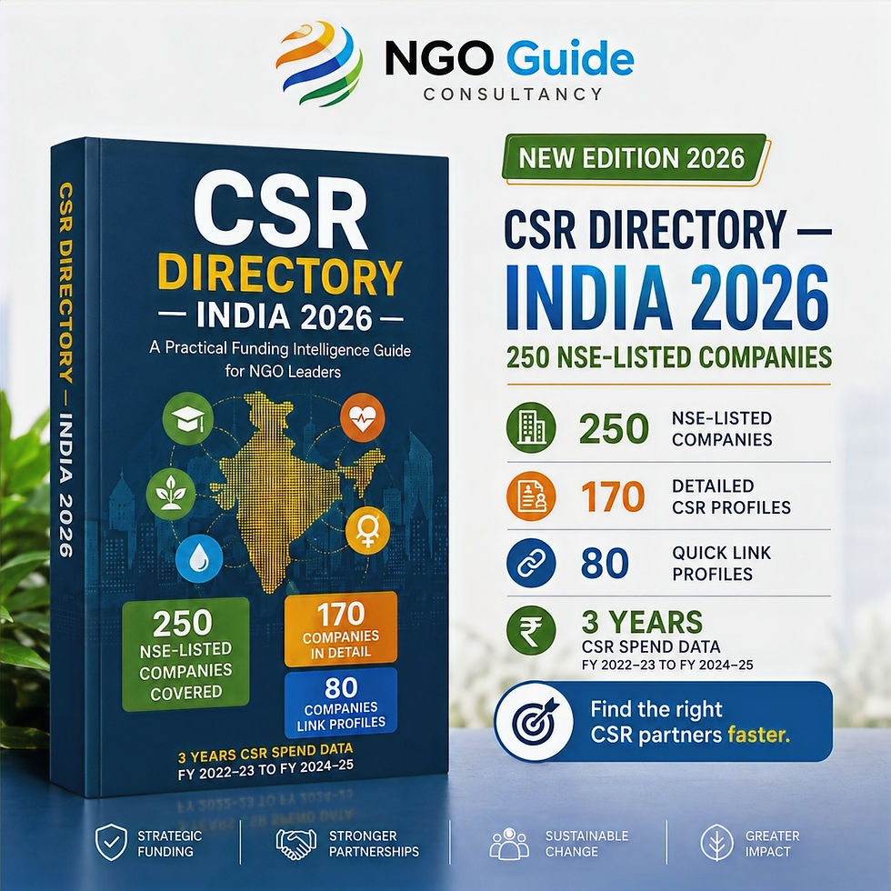 CSR Funds for NGOs