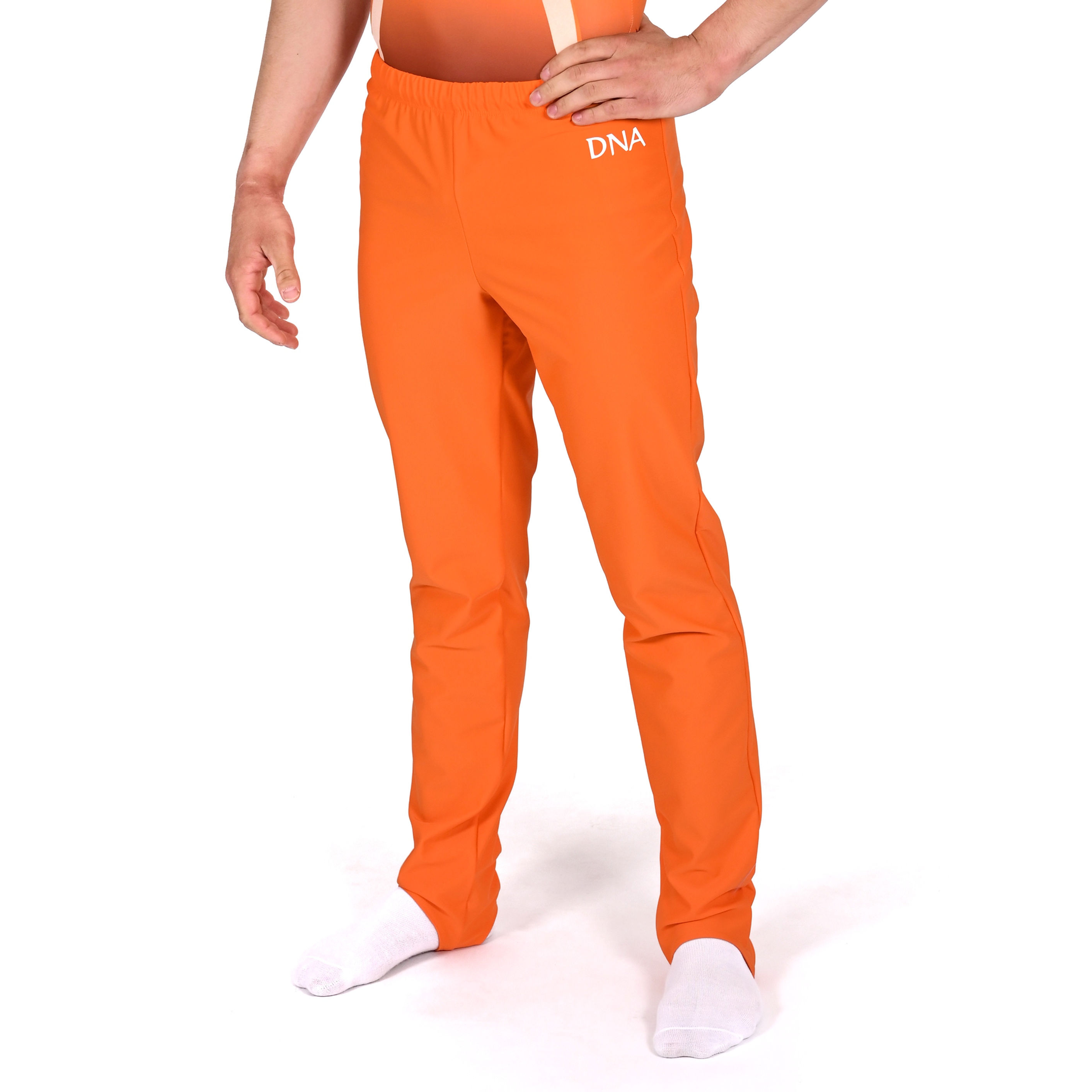 Men’s Gymnastics Longs Tangerine- Adult M