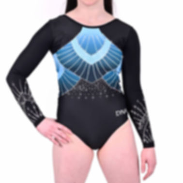 Quick Order Grandeur Competition Leotard- Moonstone