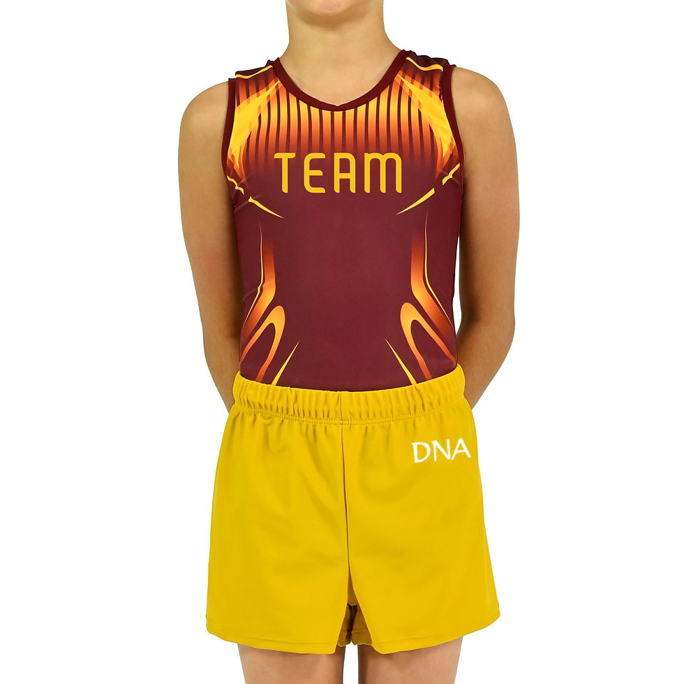 Thumbnail: Quick Order Sonic Singlet- Burgundy