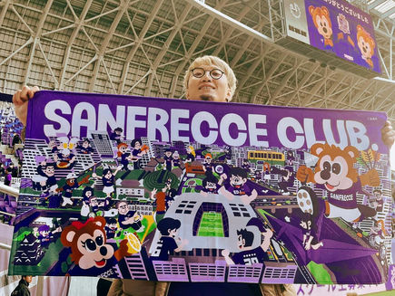 \サンフレッチェ広島様よりご依頼いただき SANFRECCE CLUB ご会員継続特典 ご来場記念グッズをデザインしました!/