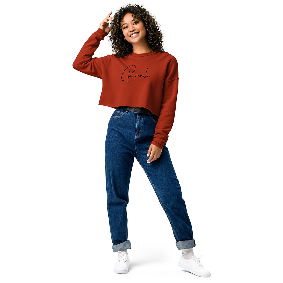 Thumbnail: Ruach Crop Sweatshirt