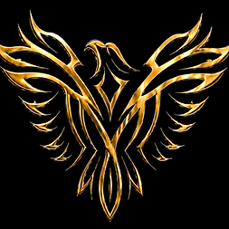Logo 3D Or lumineux fond noir.png
