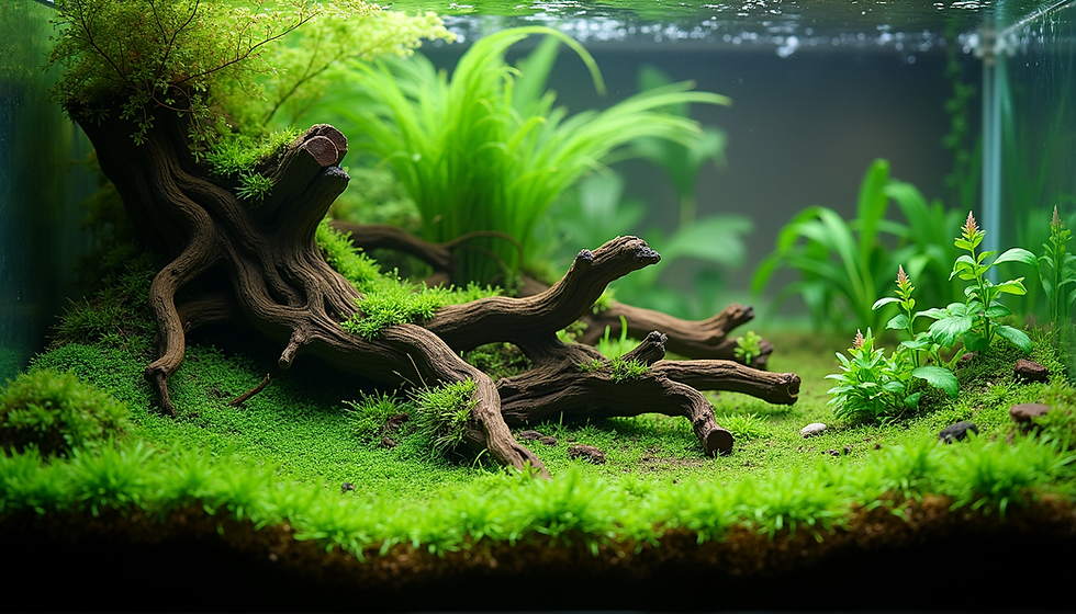 Creating the Perfect Natural Aquascape for Your Home Aquarium