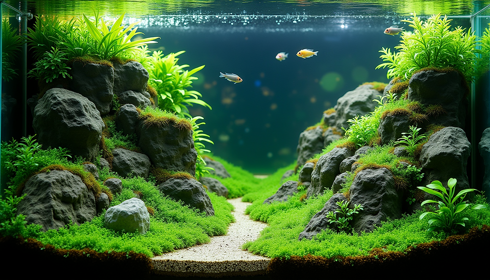 How Professional Aquascaping Enhances Fish Health and Happiness
