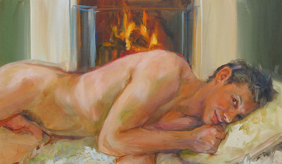 Matthew on Sheepskin