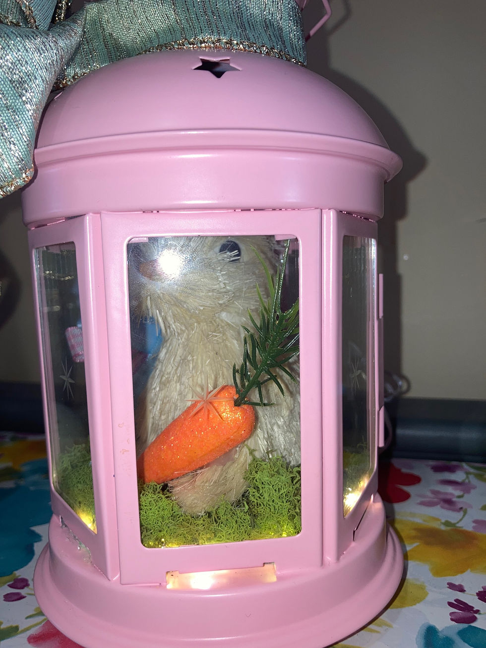 Thumbnail: Mini Pink Easter Lantern