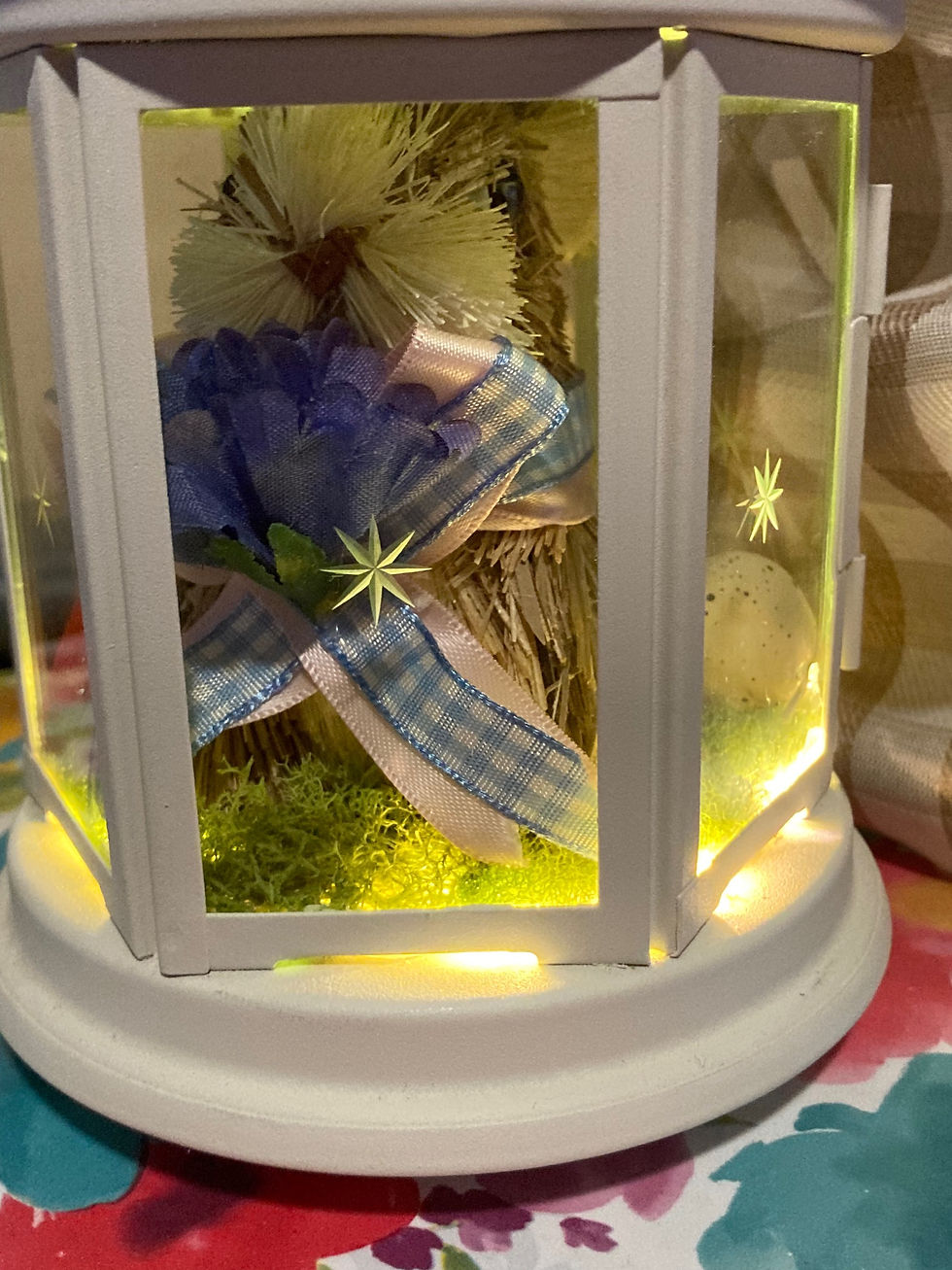 Thumbnail: Mini White Easter Lantern 