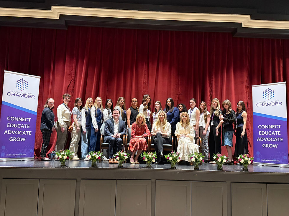 Andrea Clarke joins South Valley Chamber's Women in Business panel