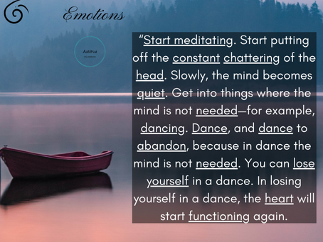 Start Meditating ~ Osho