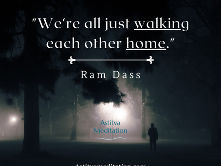 Ram Dass ~ Walking Home